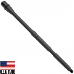 5.56 NATO 16" Rifle Barrel 1:9 Twist Black NitrIde Finish (Made in USA)